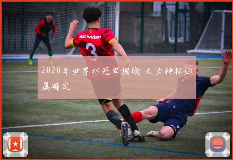 2020年世界杯冠军揭晓 大力神杯归属确定