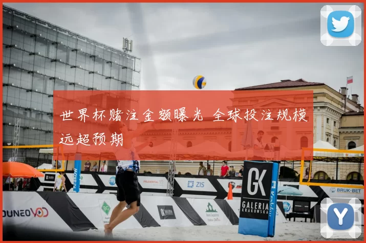 世界杯赌注金额曝光 全球投注规模远超预期