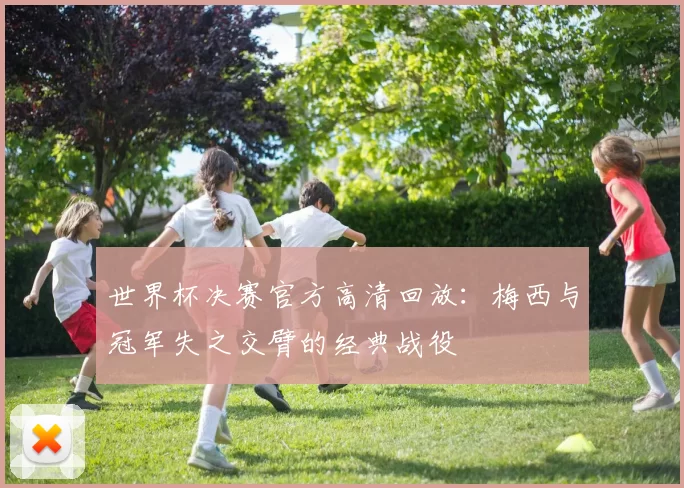 世界杯决赛官方高清回放:梅西与冠军失之交臂的经典战役