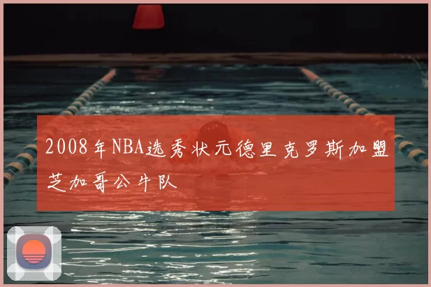 2008年NBA选秀状元德里克罗斯加盟芝加哥公牛队